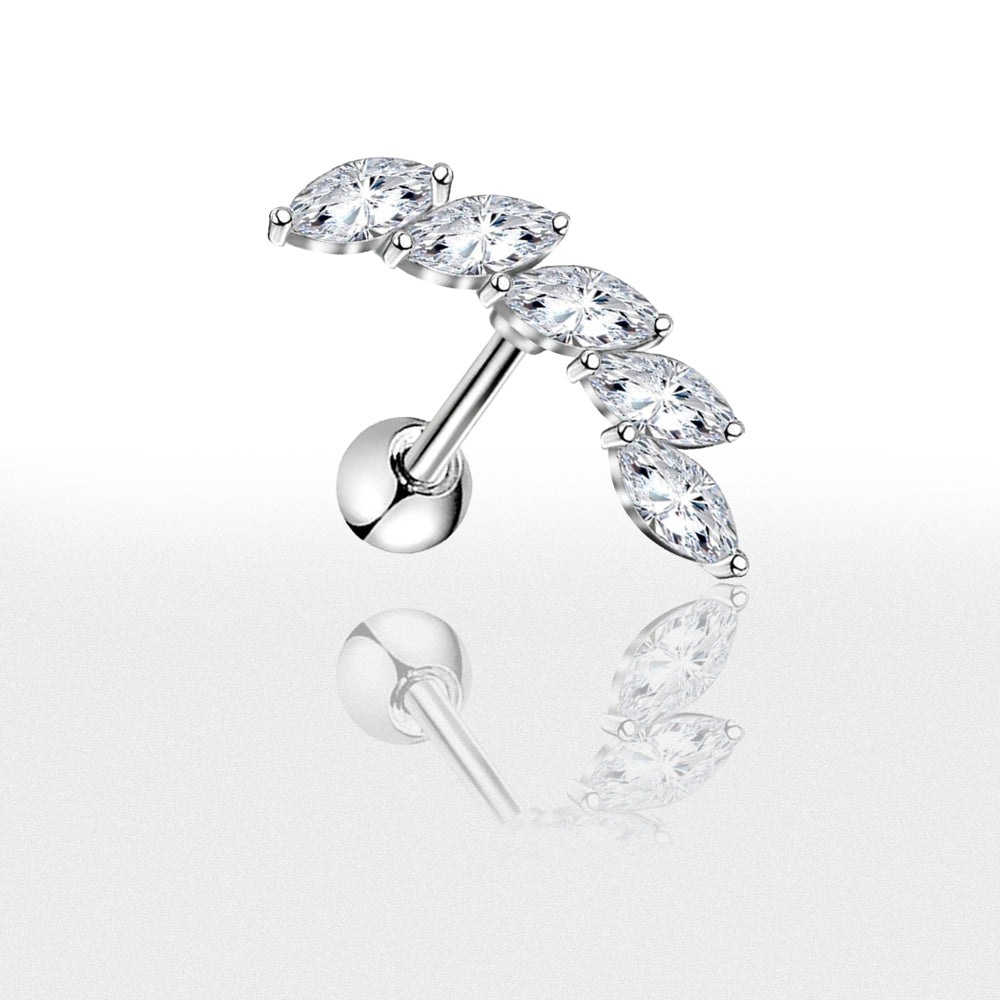 jewellerybox Bracelet ajustable en argent sterling plaqué or avec